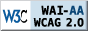 Level Double-A conformance,
            W3C WAI Web Content Accessibility Guidelines 2.0